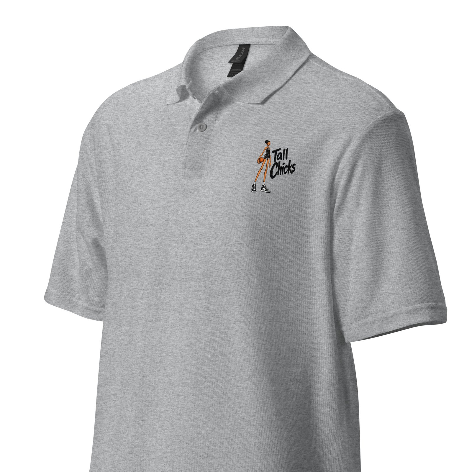 Unisex pique polo shirt - Image 5
