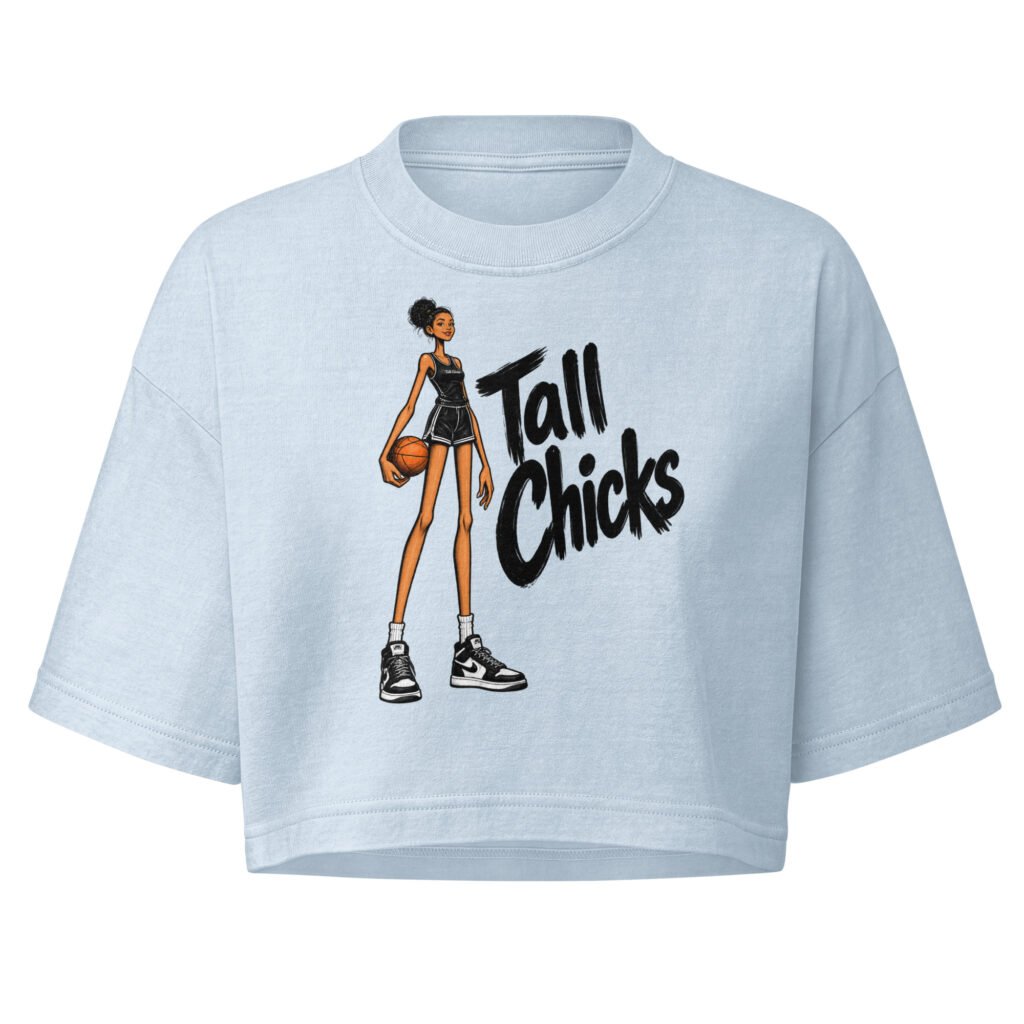 Women’s garment dye cropped tee